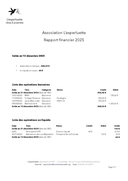 Fichier:Rapport financier 2025.pdf