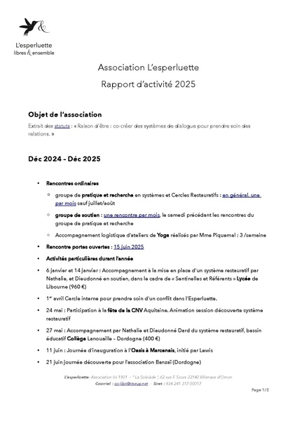 Fichier:Rapport d’activité 2025.pdf